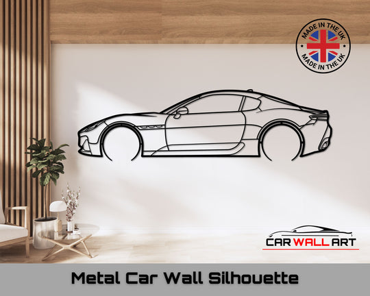 Gran Turismo GT, Silhouette Metal Wall Art