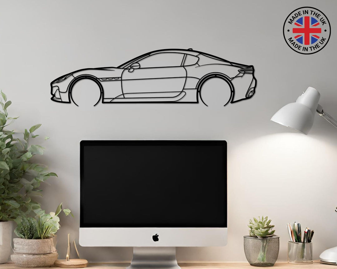 Gran Turismo GT, Silhouette Metal Wall Art