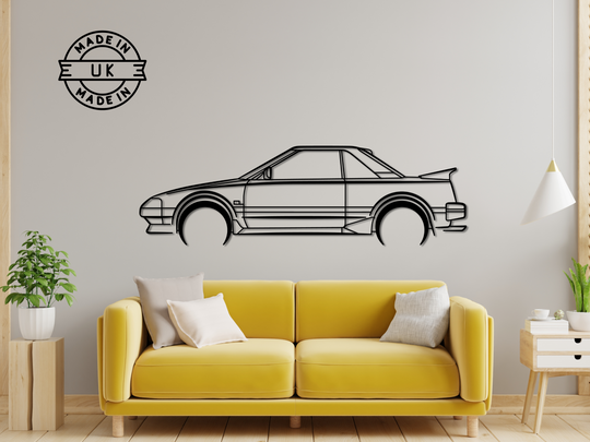 MR2 MK1, Detailed Silhouette Metal Wall Art