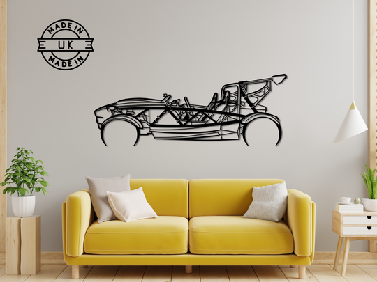 MEV Exocet, Detailed Silhouette Metal Wall Art