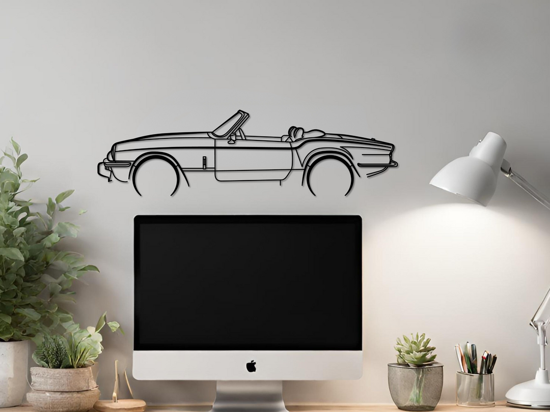 Spitfire, Detailed Silhouette Metal Wall Art