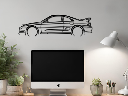 MR2 MK2, Detailed Silhouette Metal Wall Art