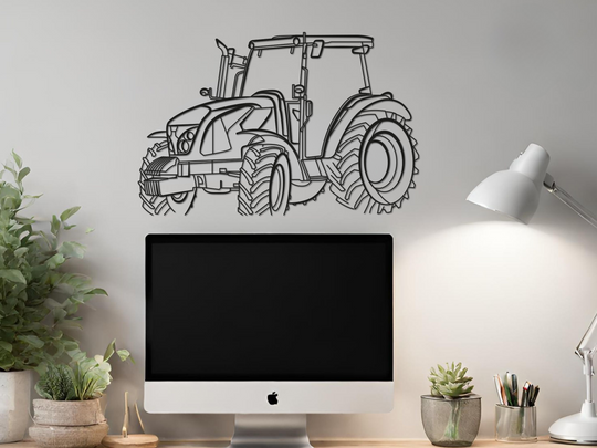 4-0900, Detailed Silhouette Metal Wall Art