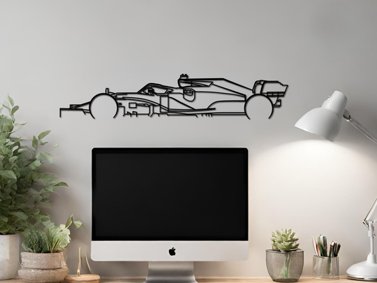 W11 - 2020, Detailed Silhouette Metal Wall Art