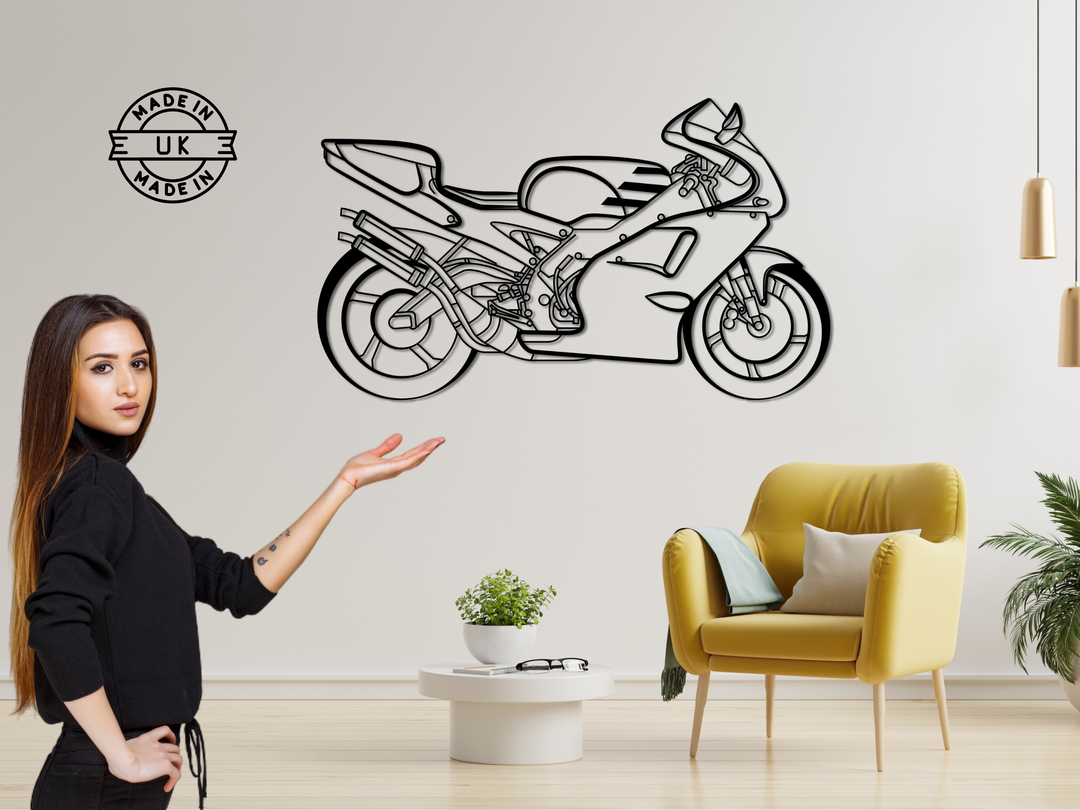 RS-250, Detailed Silhouette Metal Wall Art