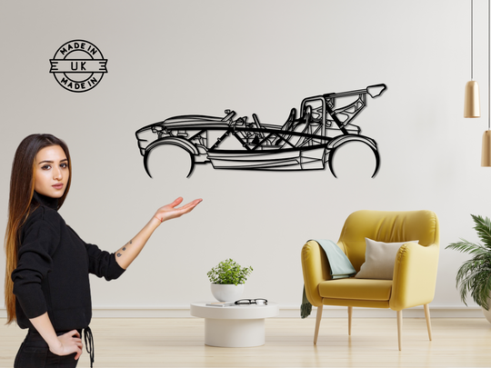 MEV Exocet, Detailed Silhouette Metal Wall Art